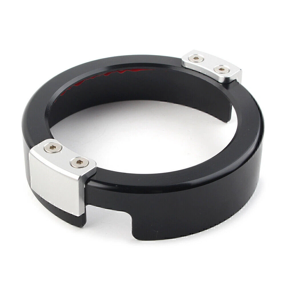 Speedometer Gauge Meter Ring Cover for Honda Rebel CMX300 (2021) Black Silver