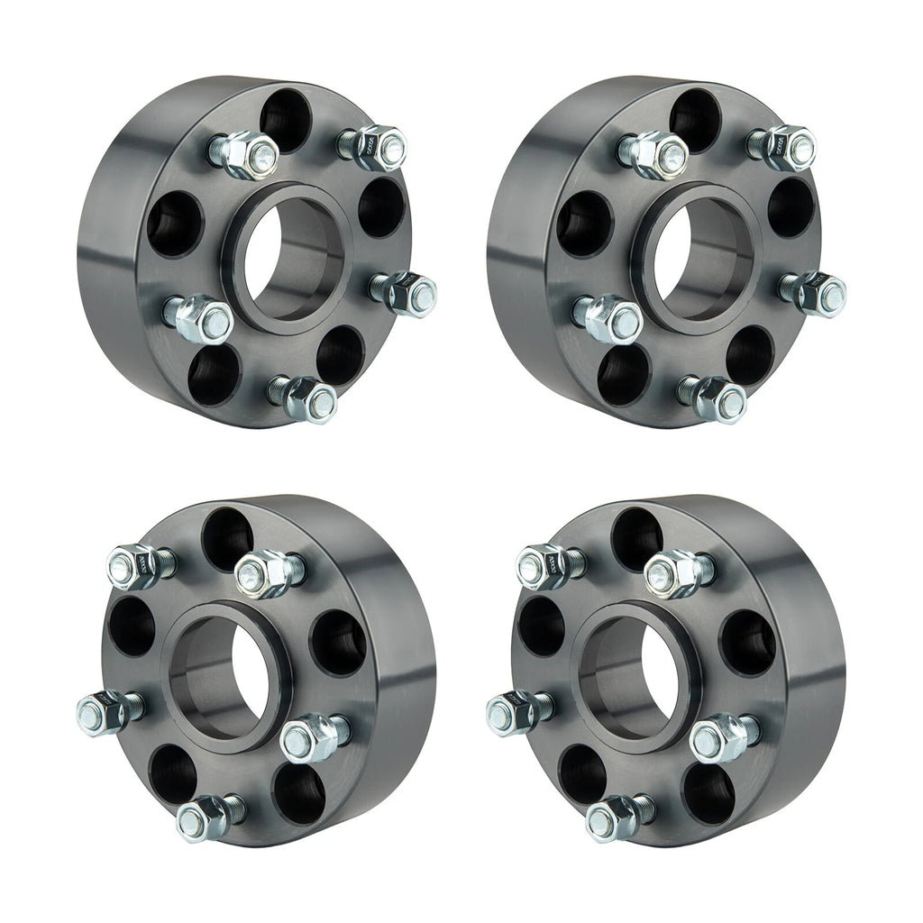 2" 5x5 Wheel Spacer for Jeep Wrangler (2007–2017) Front (1/2"-20)