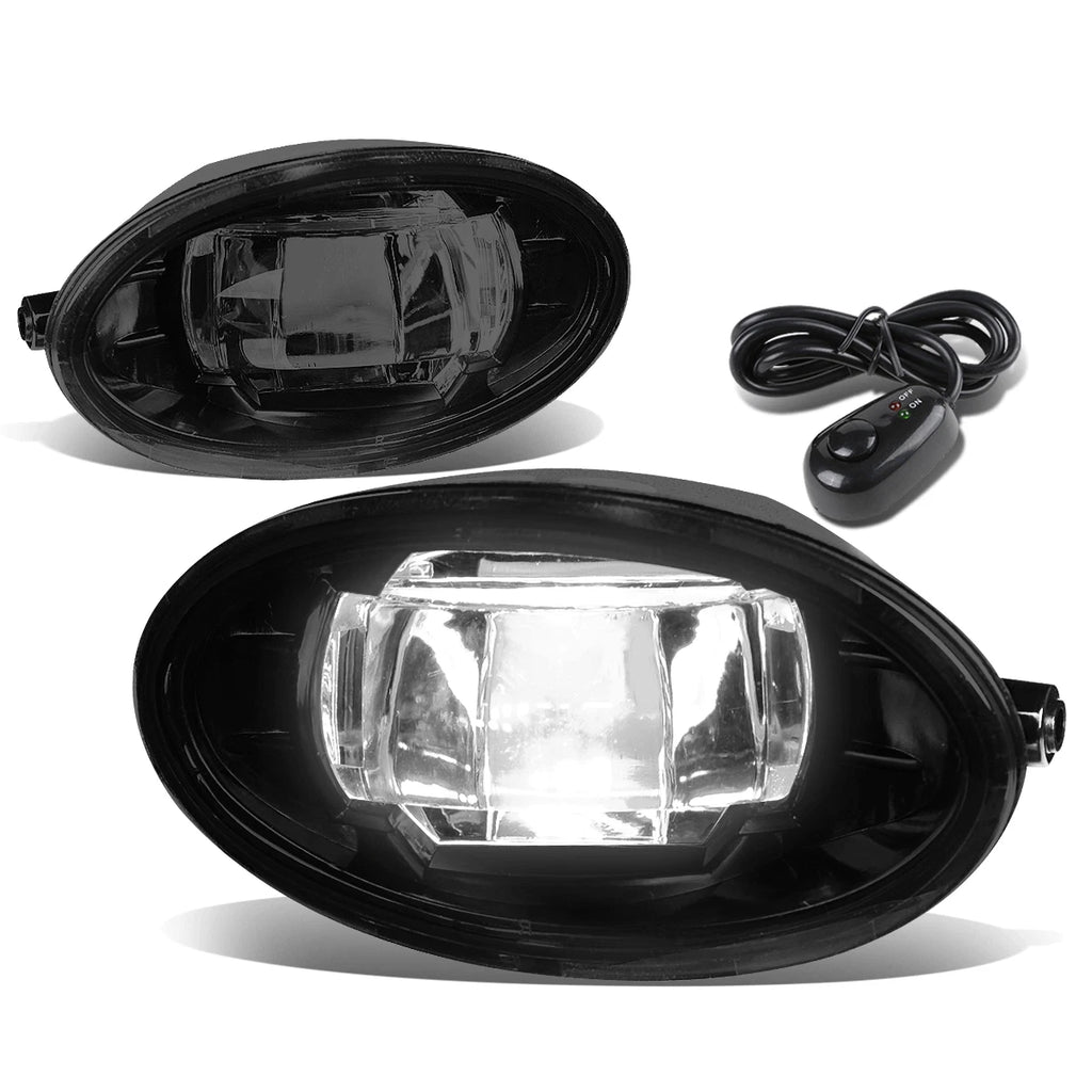 Set of 2 Smoked Lens LED Fog Lights for Honda Civic/Accord (2008–2013)