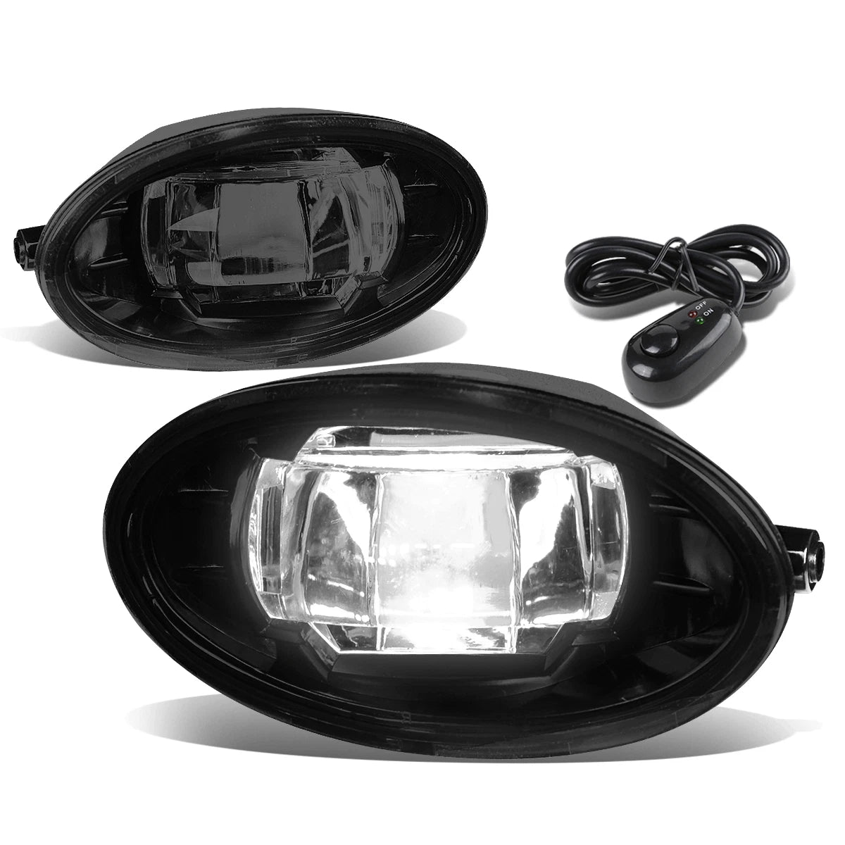 Set of 2 Smoked Lens LED Fog Lights for Honda Civic/Accord (2008–2013)