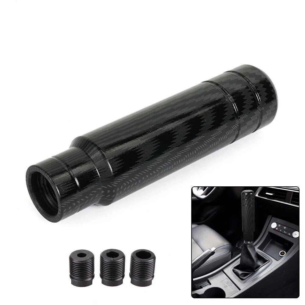 Carbon Fiber Manual Gear Shift Knob for Universal Fit (2010–2023)