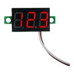 Digital Voltmeter for DC 5-30V (0.28 Inch, LED Readout)