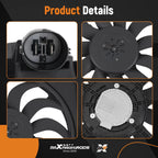 Radiator Cooling Fan Assembly for Chevrolet Colorado, GMC Canyon (2015–2020)