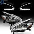 Halogen LED DRL Headlight Projector Set for Nissan Murano (2015–2018)