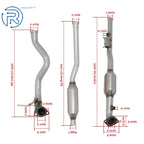 Catalytic Converter Pipe for Mitsubishi Outlander Sport (2011-2015)