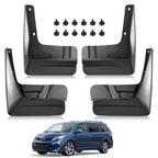 Set of 4 Mud Flaps Splash Guards for Toyota Sienna (2018–2020)