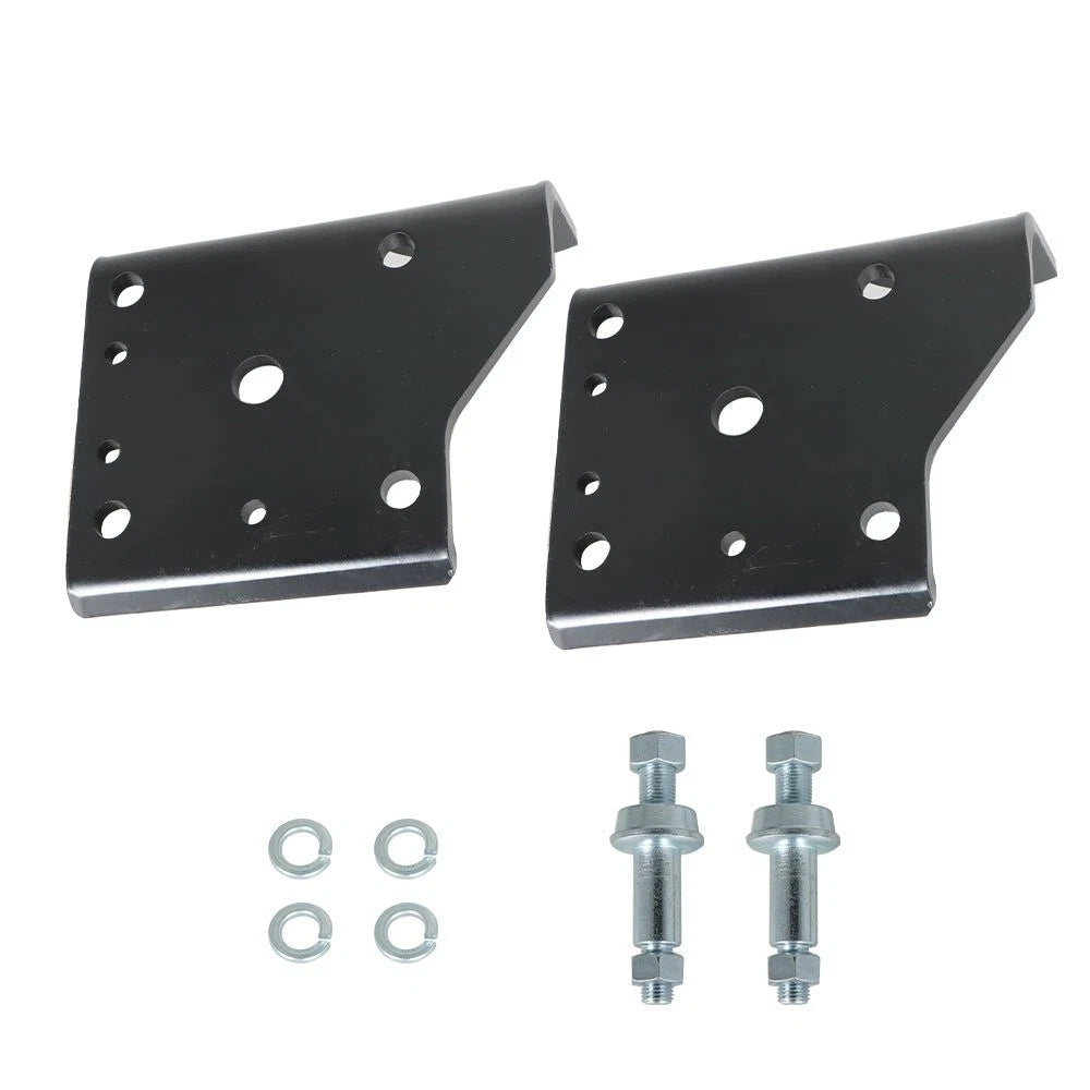 Set of 2 Multi Leaf Spring Shock Plate Bracket Kit for Nova Camaro (1968-1972)