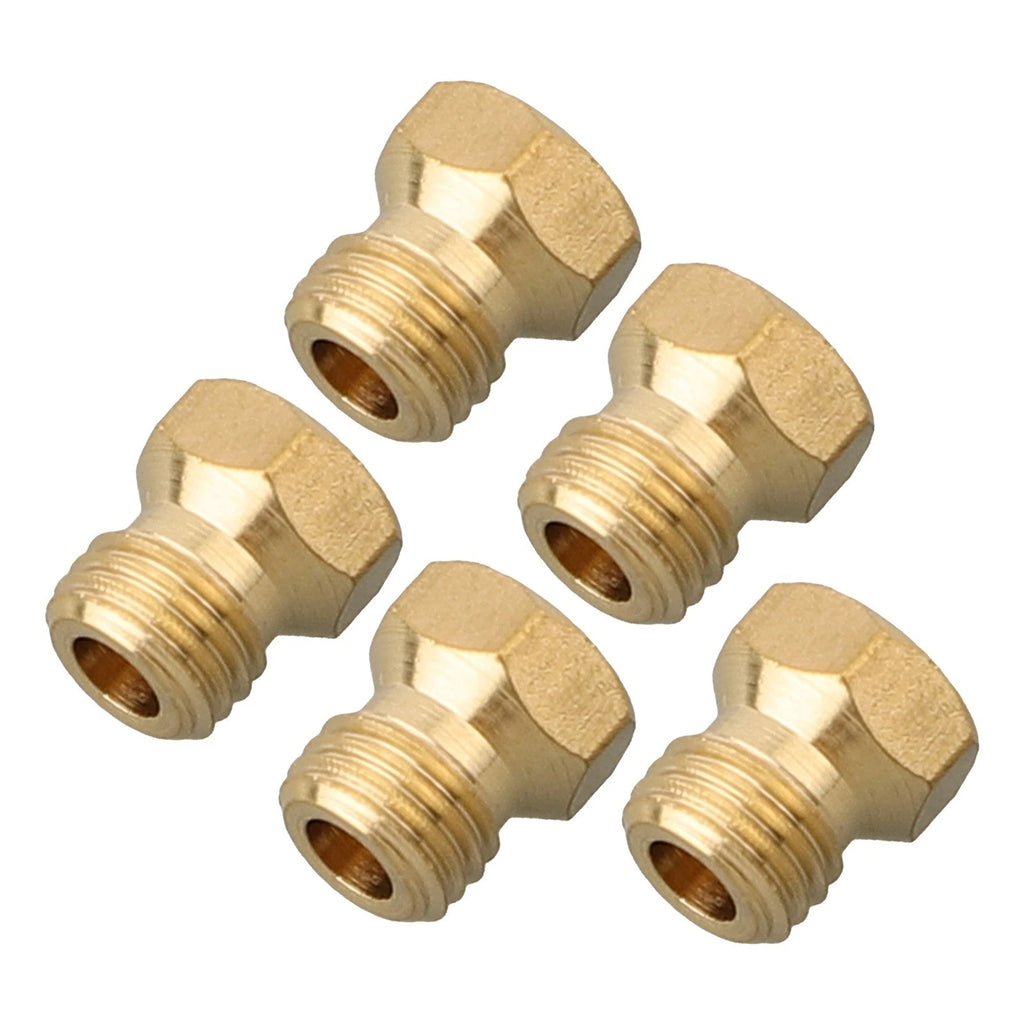 Set of 5 Natural Gas Jets Nozzles Injectors for Cooktop