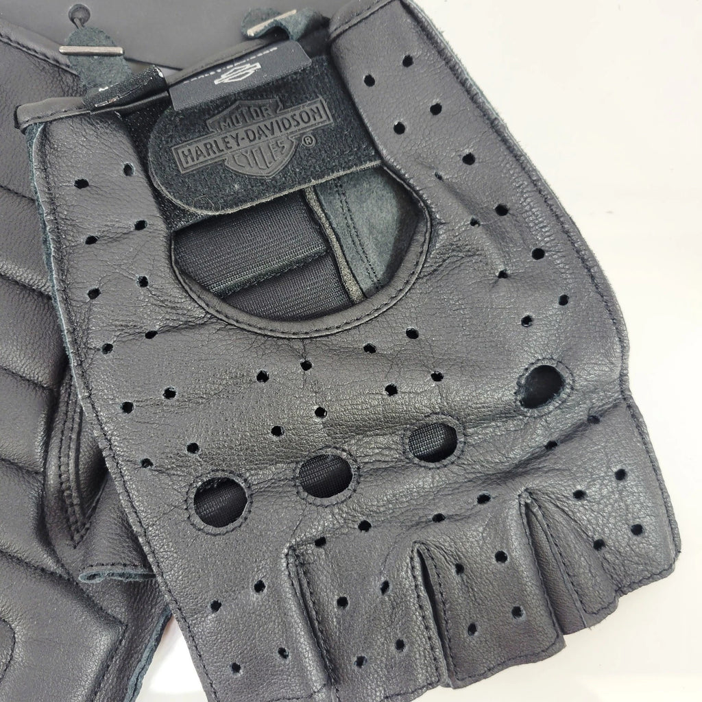 Fingerless Leather Gloves for Harley-Davidson (98150-94VM)