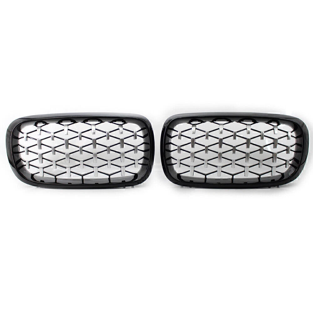 Pair Front Grille Chrome for BMW X5 F15 (2014–2016)