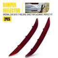 Rear Reflector Bumper Lights Lamp Pair for Volkswagen Jetta (2019–2021)