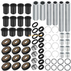 Set of 2 Rear Upper & Lower A-Arm Bushing Shaft Kit for Honda Rincon TRX650 TRX680 (2006–2014)