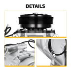 A/C Compressor with Clutch for Jeep Cherokee Wrangler (1994–1996)