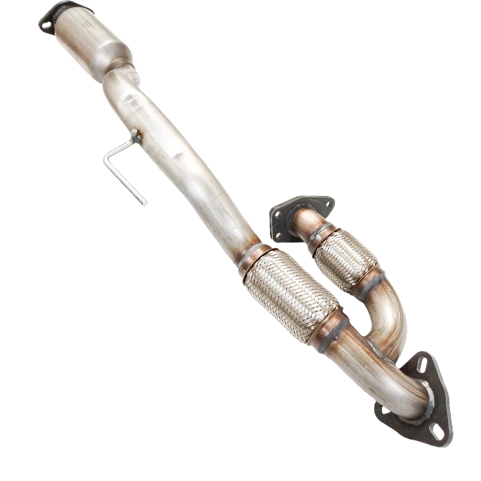 Rear Catalytic Converter Exhaust Flex Y-Pipe for Nissan Murano 2009–2014