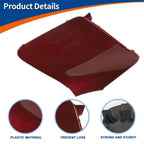 Front Car Bumper Tow Hook Cover for Mercedes-Benz CLS W218 (2012-2018) Red