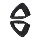 Set of 2 Black Inner Rearview Mirror Rubber Boots for Honda Goldwing GL1800 (2001–2017)