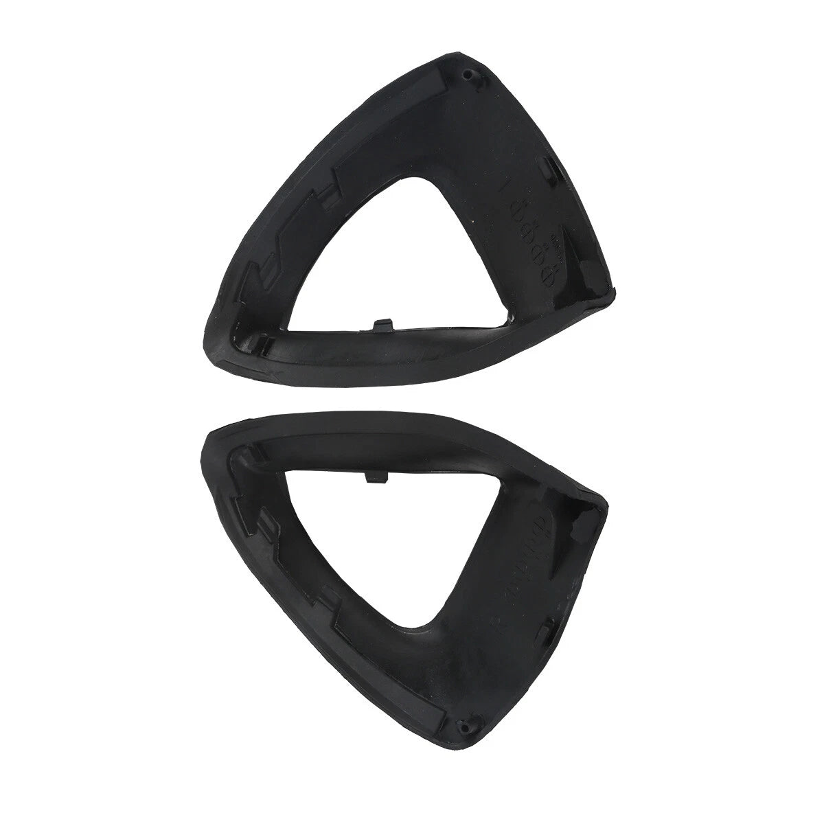 Set of 2 Black Inner Rearview Mirror Rubber Boots for Honda Goldwing GL1800 (2001–2017)