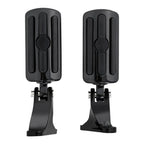 Black Rear Passenger Footpeg Pegs for Harley Street Glide (1993–2025)