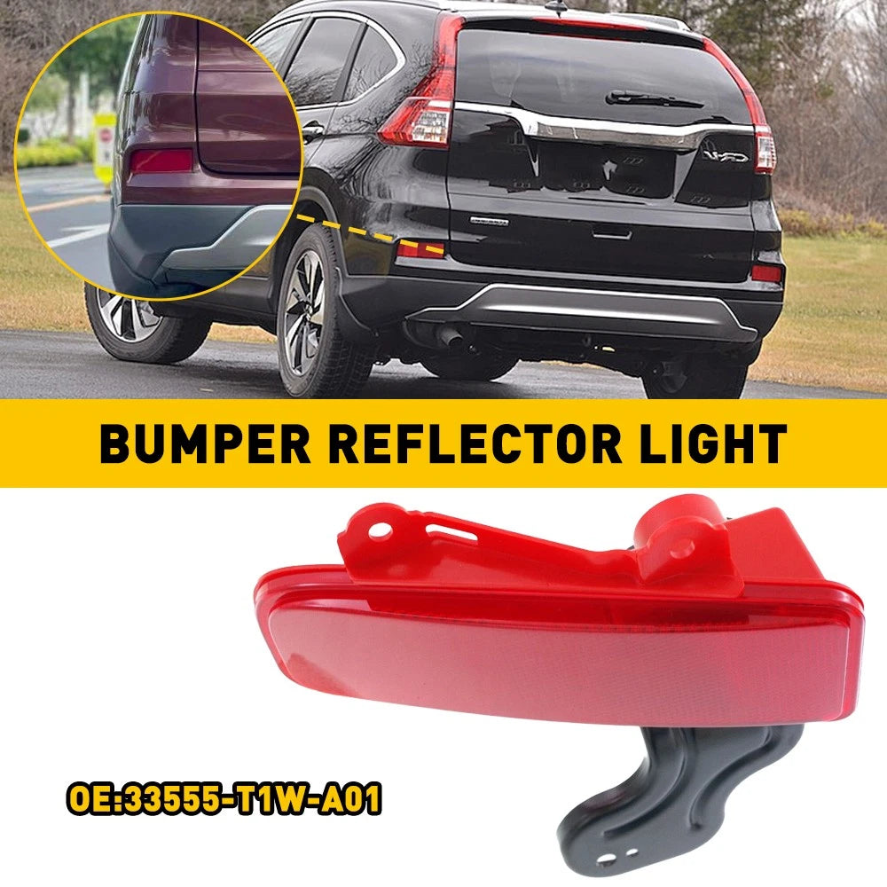 Left Rear Bumper Reflector Light Cover for Honda CR-V (2015–2016)