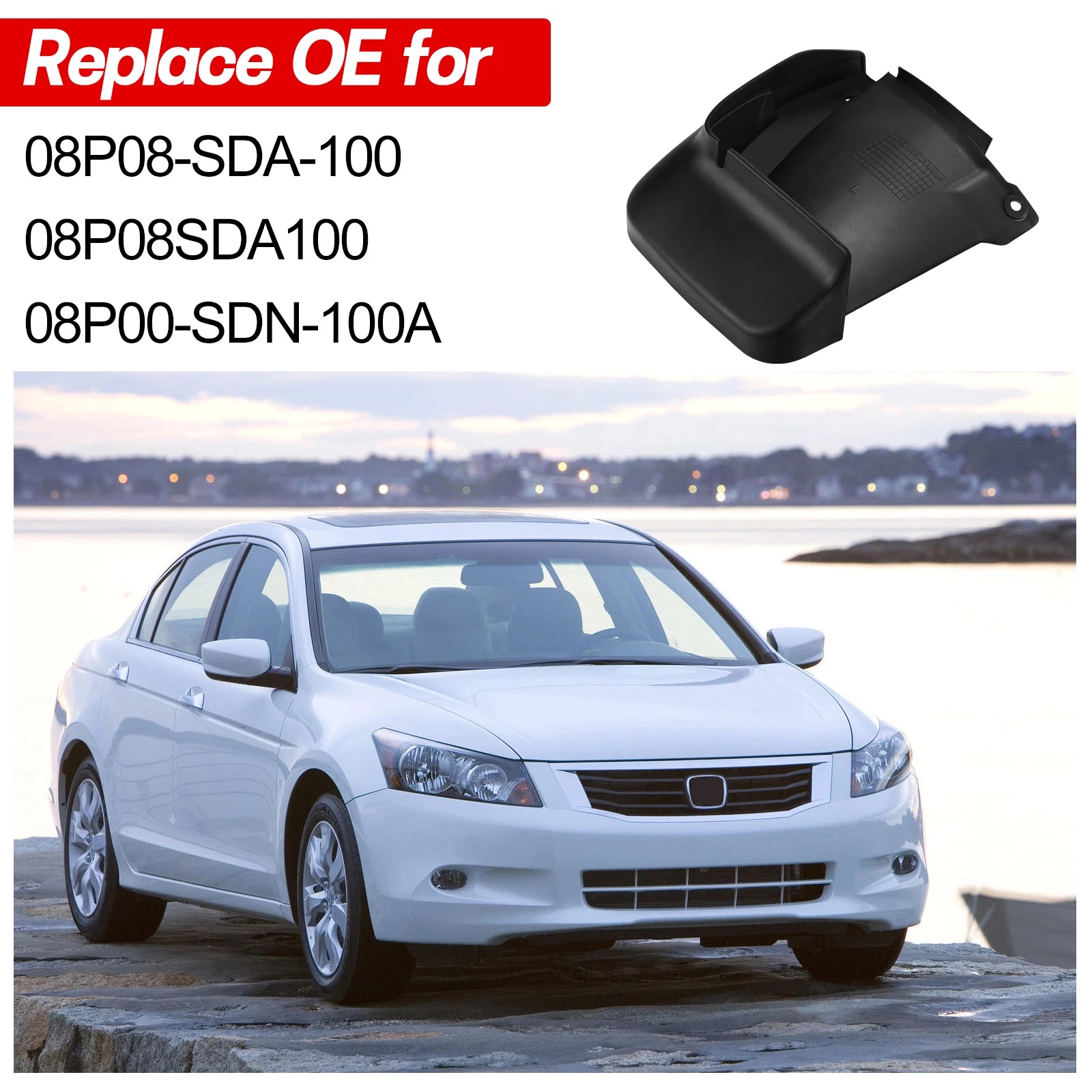Splash Guards Mud Flaps for Honda Accord 2003-2005 (Front & Rear)