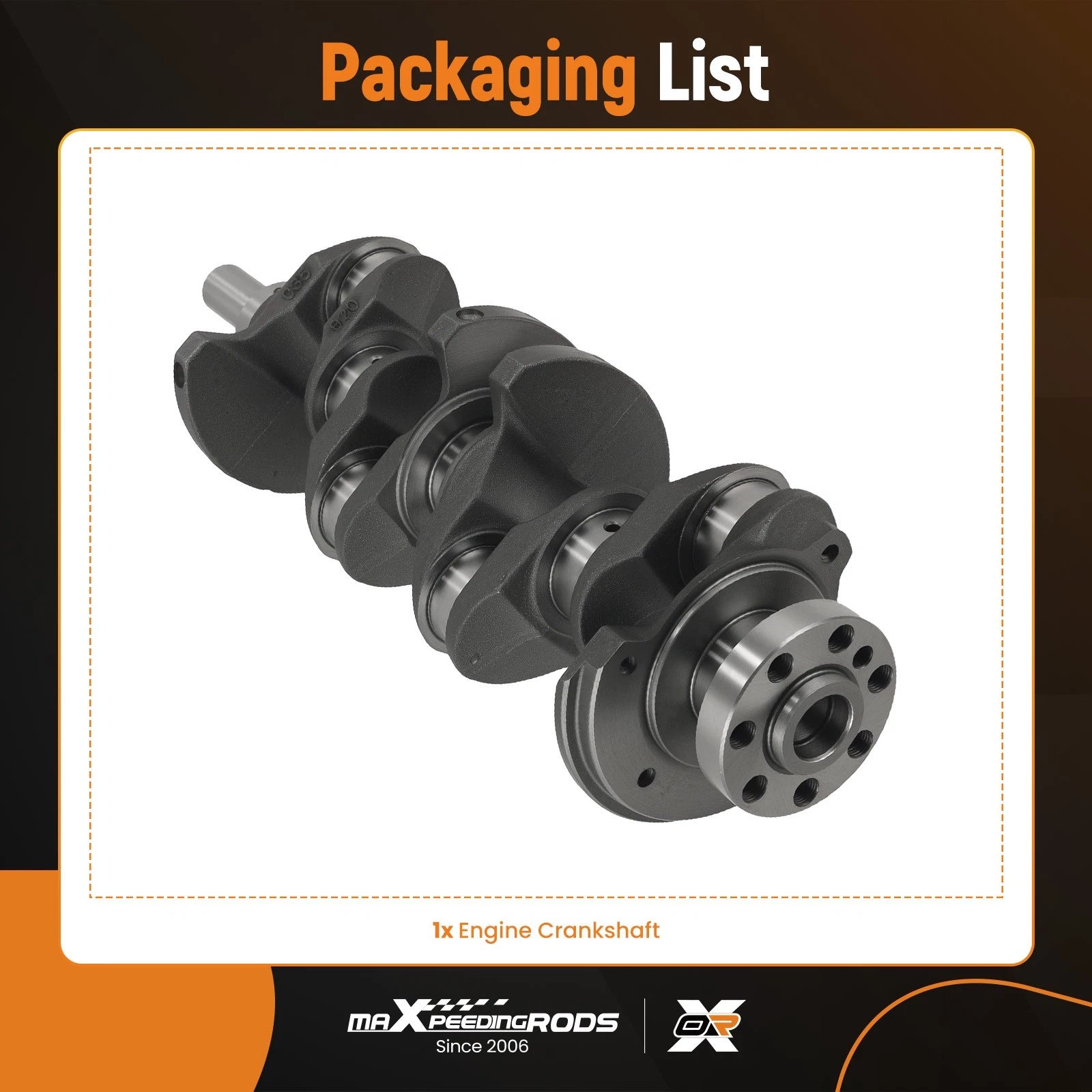 Crankshaft for Hyundai Tucson Sonata KIA Forte Koup Optima (2010–2015)