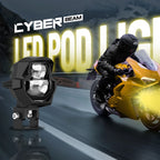 3-Inch LED Pod Lights for Motorcycle Car ATV UTV (45W)