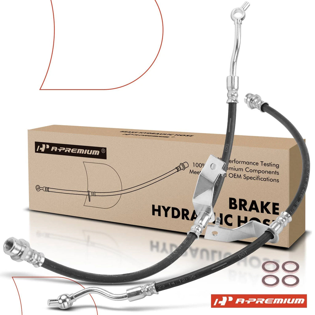2X Front Brake Hydraulic Hose for Kia Soul (2010–2013)