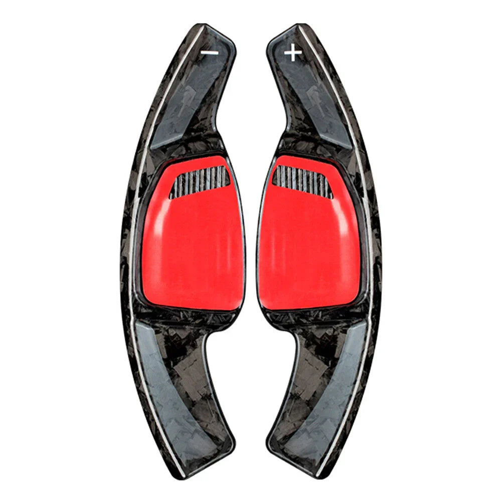Forged Carbon Fiber Paddle Shifter Extensions for Audi RS5 (2021)
