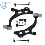 Front Lower Control Arm Tie Rods Kit for Ford Flex Taurus Lincoln MKS MKT (2010-2012)