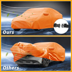 Waterproof Car Cover for Kia EV6 (2021–2023) 210D-PU with Zipper