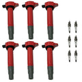 6X Ignition Coil & Iridium Spark Plug for Dodge Chrysler 3.5L 4.0L (2000–2010)