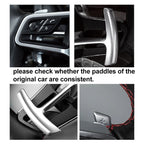 Steering Wheel Shift Paddle Shifter Extension for Porsche Panamera Macan Cayenne