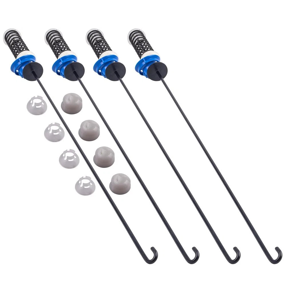 4X Washer Suspension Rods for Whirlpool (W10820048, W10189077, B019S12AX6)
