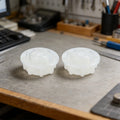 2X White Rubber Bumper Replacement for FC350 FR350