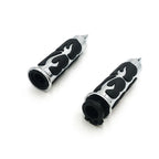 Spike 22mm 7/8" Chrome Hand Grip for Honda Shadow Magna VTX 1300 (2001–2009)