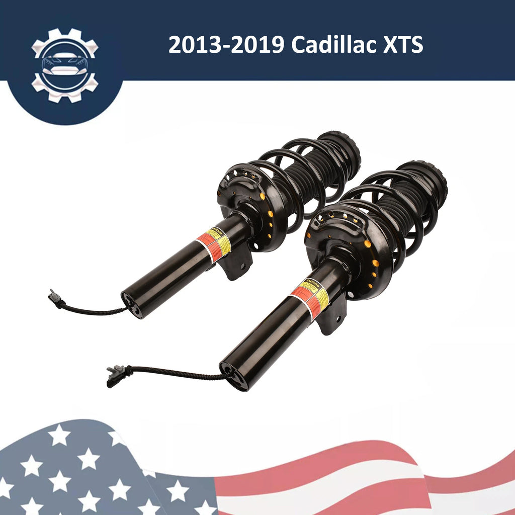 Pair Front Shock Struts for Cadillac XTS (2013-2019) Electric