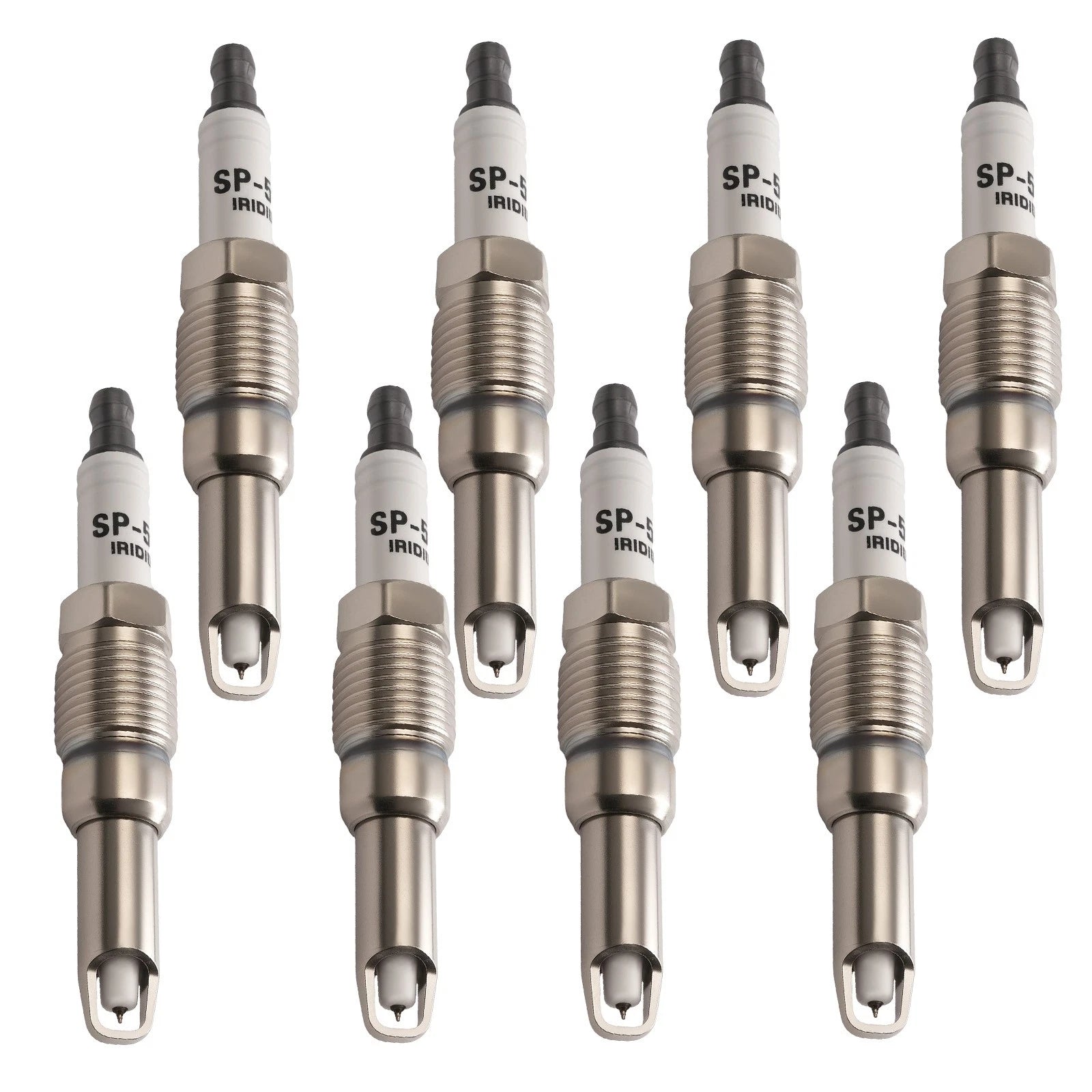 Set of 8 Platinum Spark Plugs for Ford F53 V10 6.8L (2006–2008) SP515 SP546