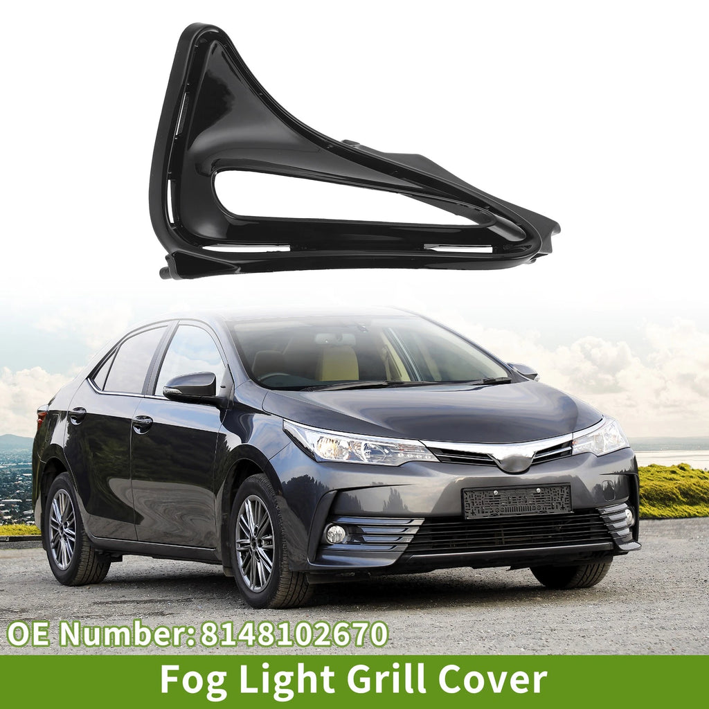 1 Pc Fog Light Grill for Toyota Corolla (2017–2018) No. 8148102670