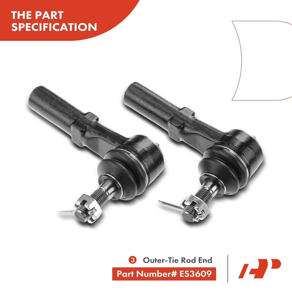 Set of 12 Front Sway Bar Link Tie Rods for Chevy Silverado 2500