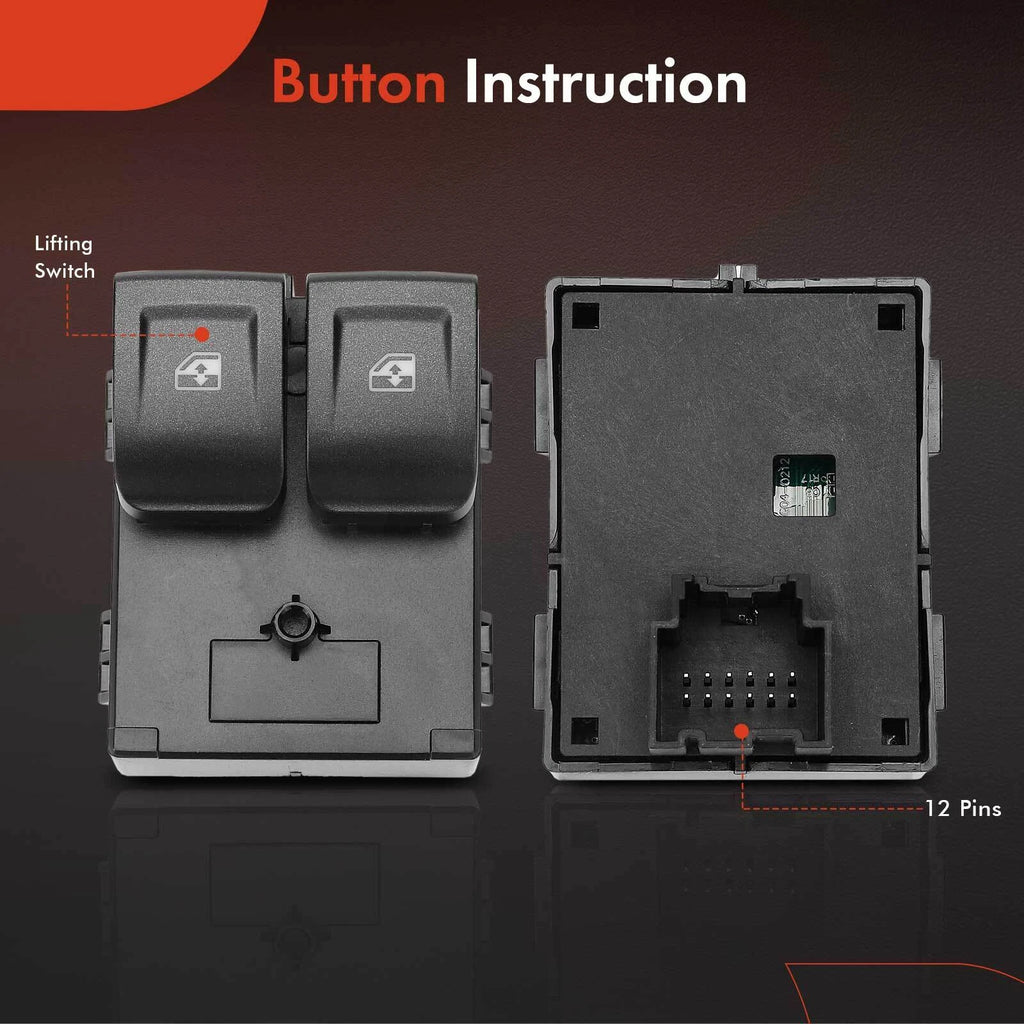 Power Window Switch for Chevy Silverado 1500 GMC Colorado (2007â2013)