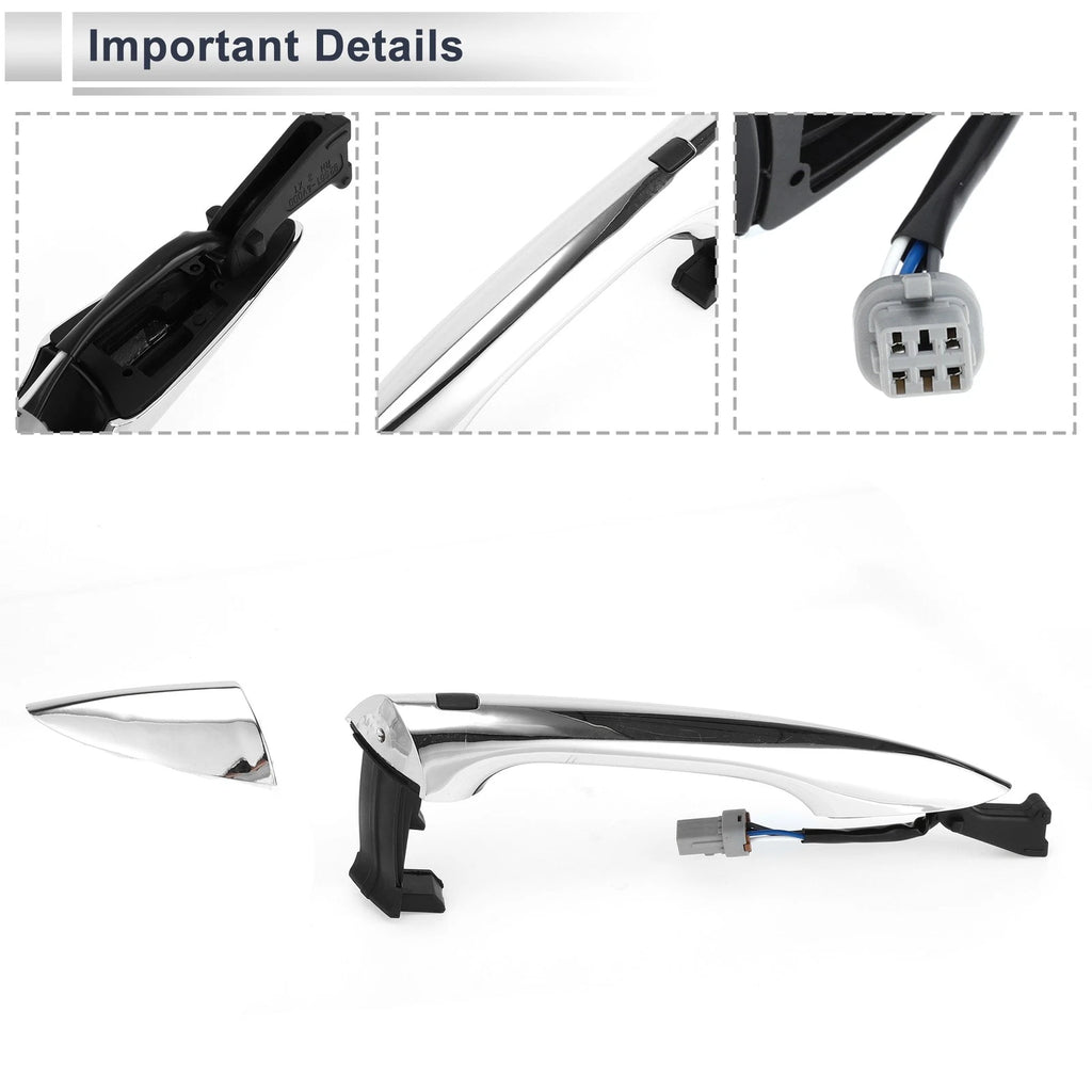 Front Right Door Handle for Hyundai Elantra (2011–2016) No. 826613X210