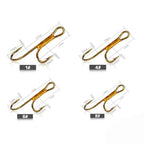 20pcs Double Hook Fishing Worm Lure Barbed High Carbon Steel
