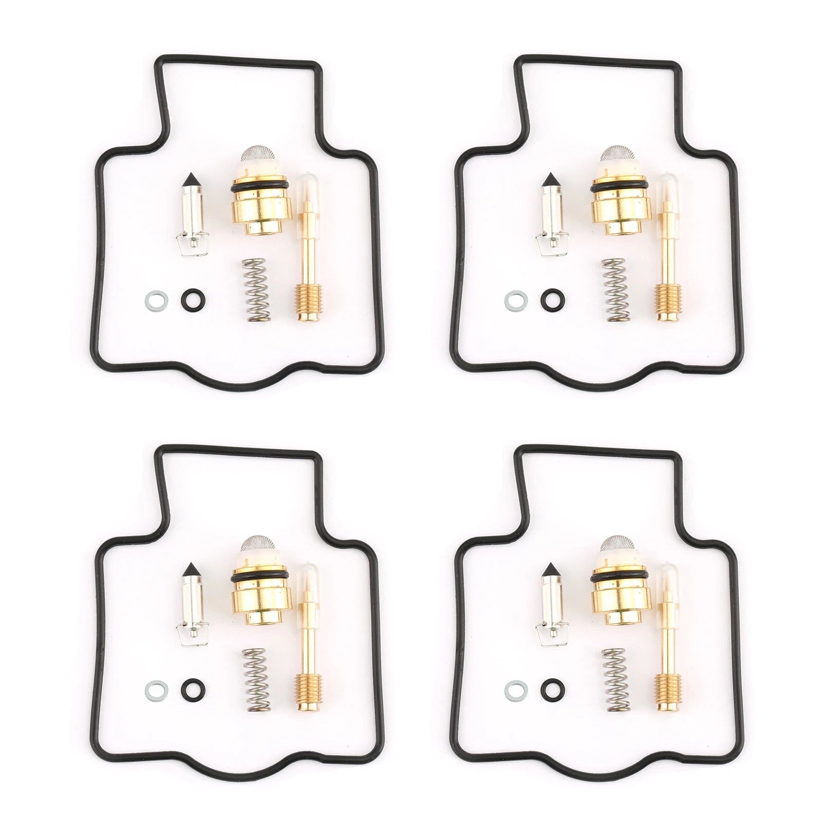 Set of 4 Carburetor Repair Seal Kits for Yamaha YZF600R (2000–2007)