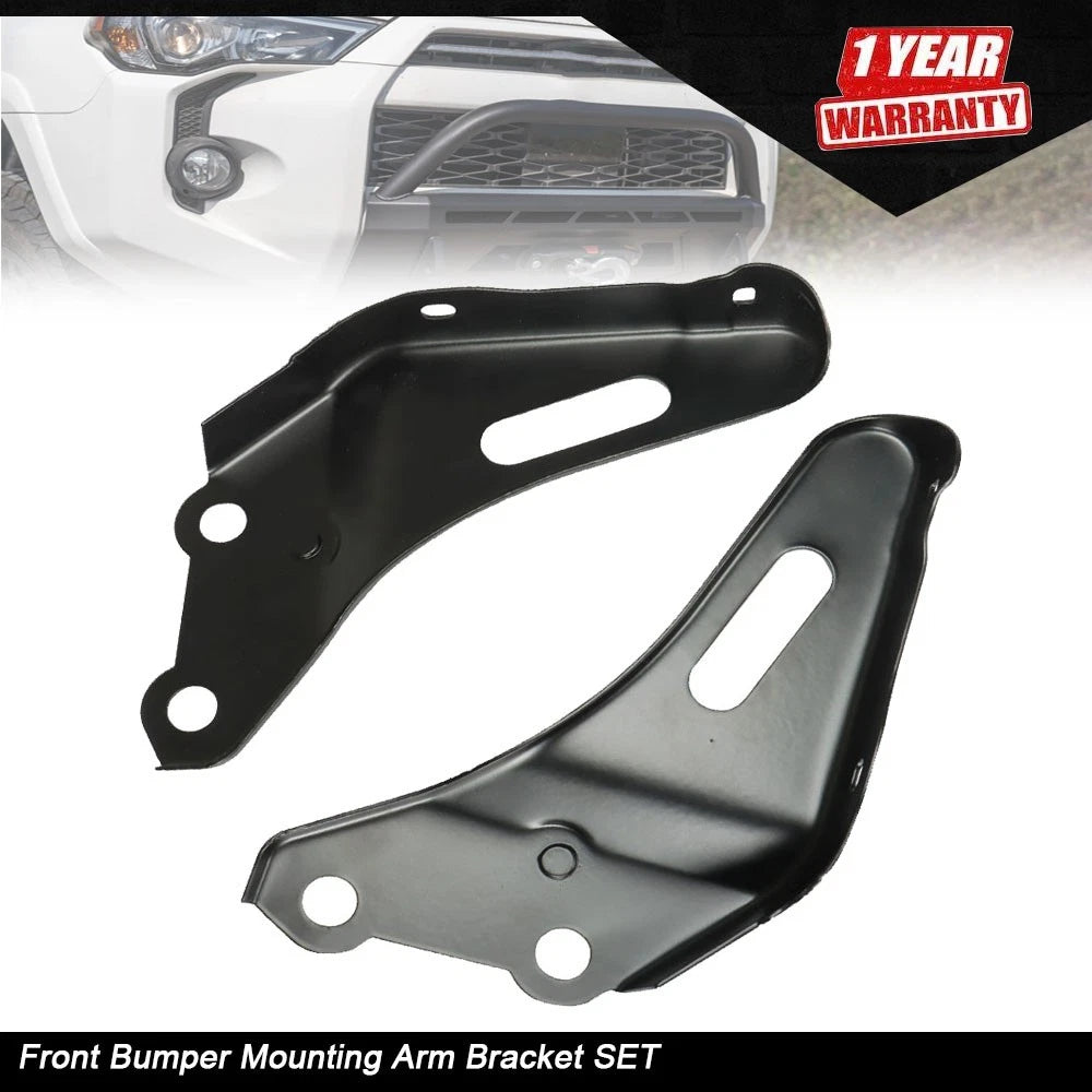 Set of 2 Front Bumper Mounting Arm Brackets for Toyota 4Runner (1996â1997)