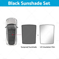 Sunroof Sunshade for Tesla Model Y (2020–2023) - UV Blocking Front & Rear