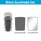 Sunroof Sunshade for Tesla Model Y (2020–2023) - UV Blocking Front & Rear