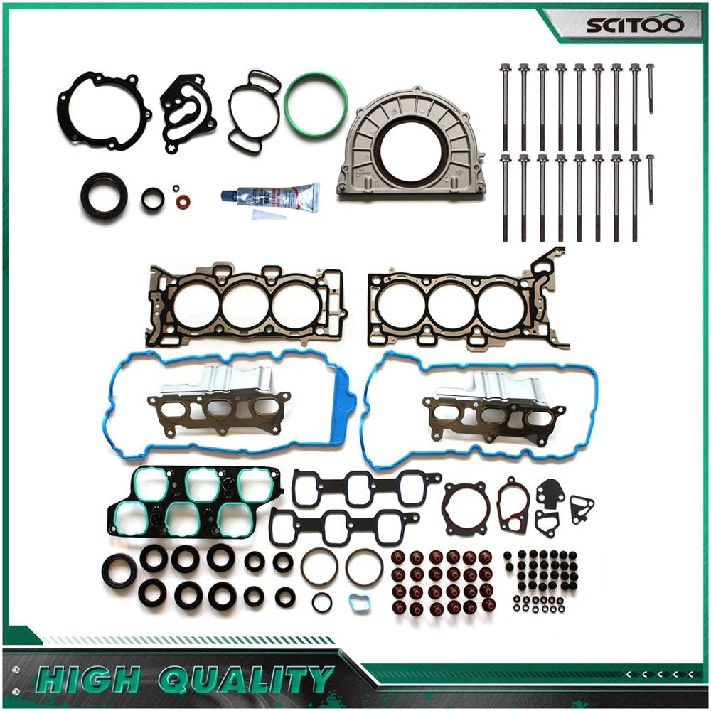 Full Head Gasket Set w/Bolts for GMC Acadia Saturn Outlook (2007–2008)