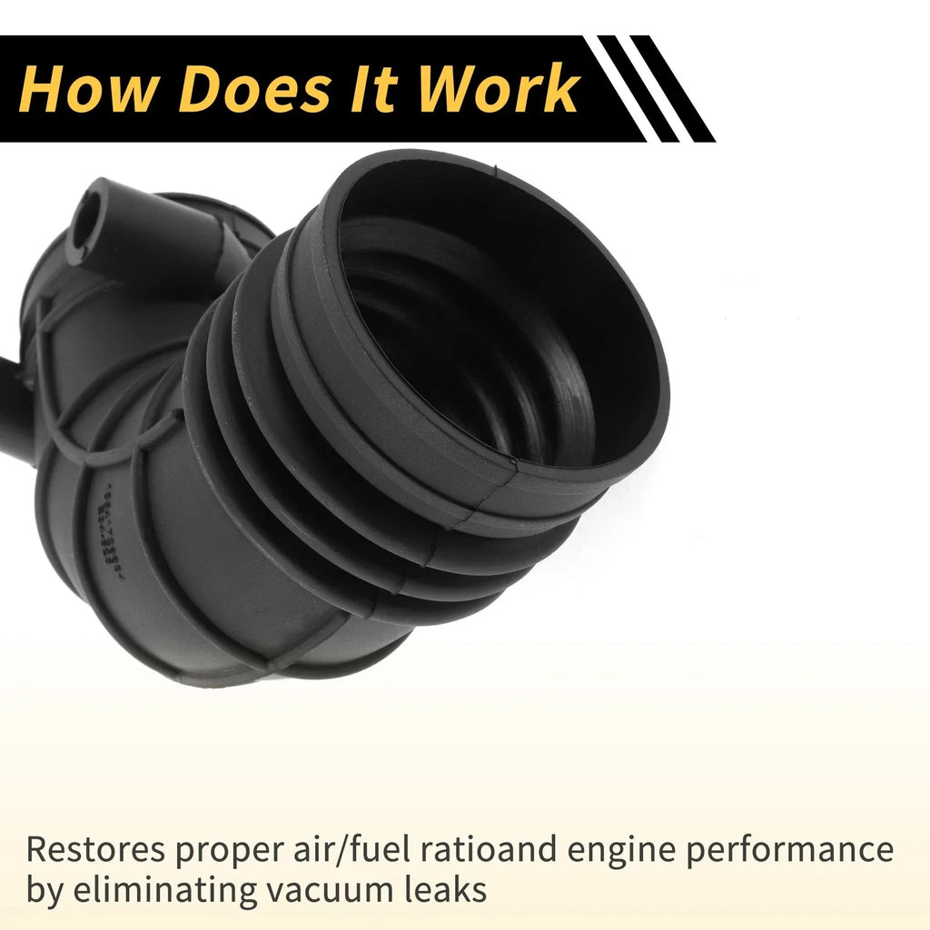 Air Intake Hose for BMW 5 (E34) 525 Rubber 1 Pc (1991-1996)
