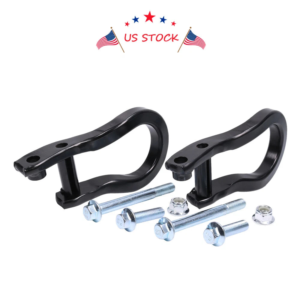 Front Tow Hooks for Chevrolet Silverado 1500 (2019-2022) - Black