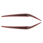 1 Pair Headlight Eye Lid Cover Sticker for BMW G30 530i 540i (2017–2022)